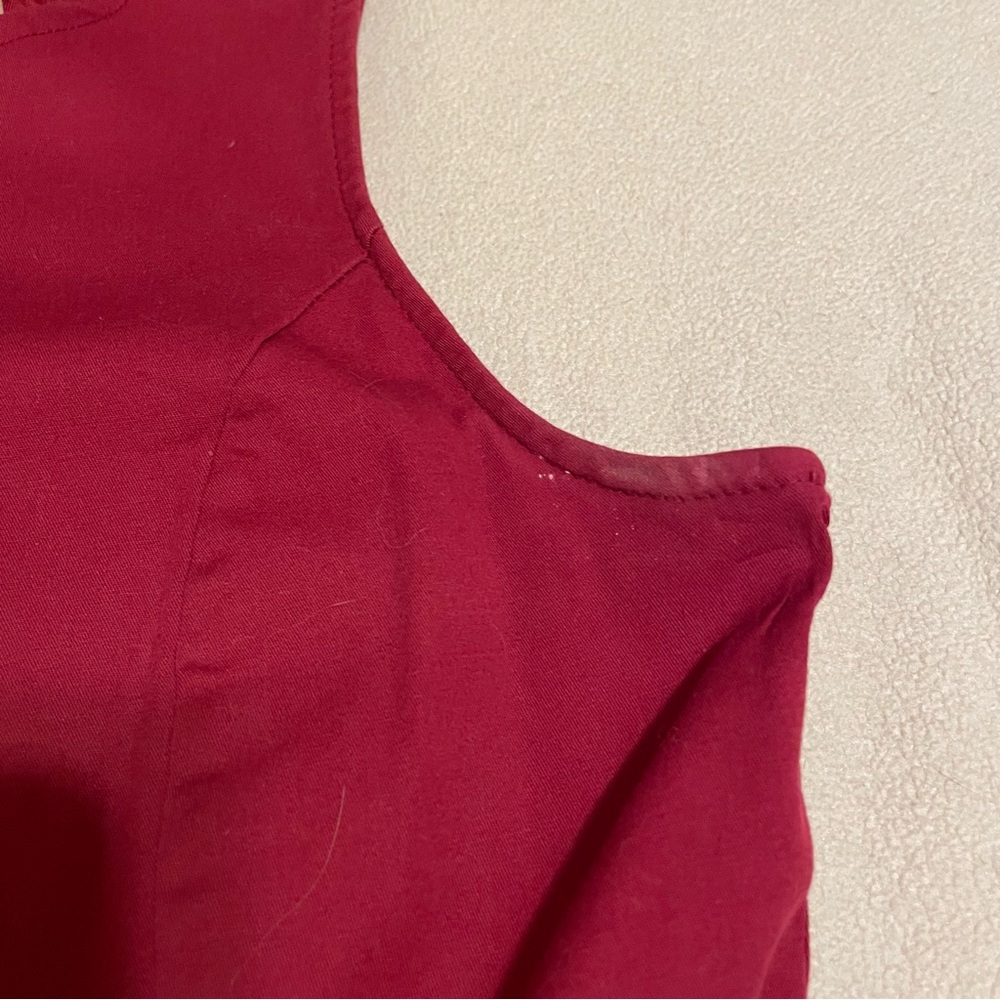 Lindy Bop Red Audrey Dress - Picture 4 of 10